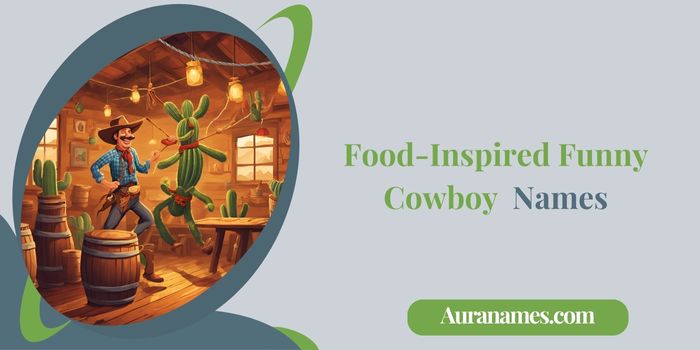 Food-Inspired Funny Cowboy Names