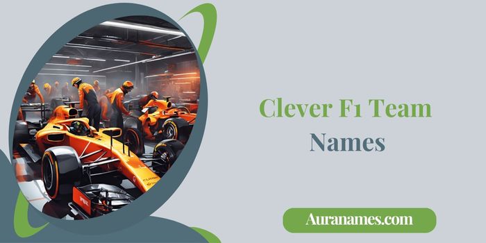 Clever F1 Team Names