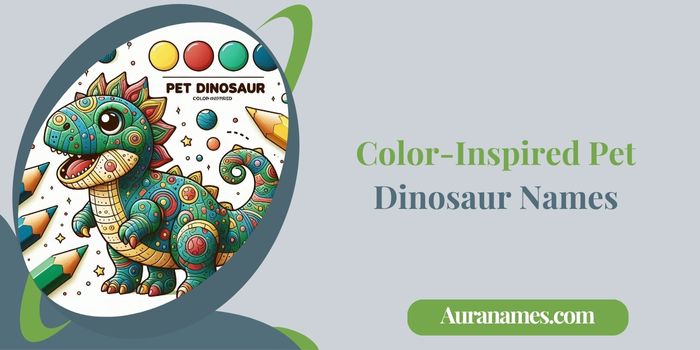 Color-Inspired Pet Dinosaur Names