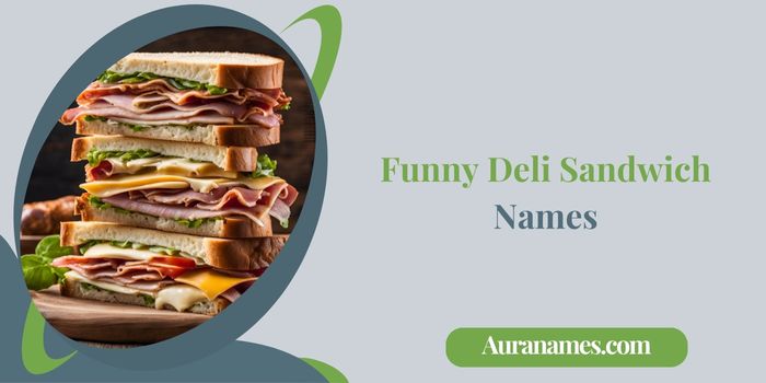 Funny Deli Sandwich Names