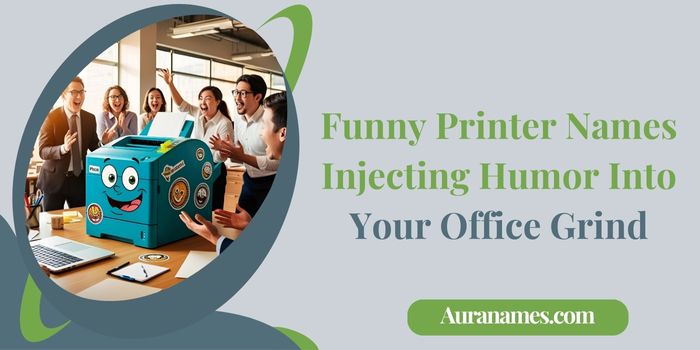 Funny Printer Names: Injecting Humor Into Your Office Grind