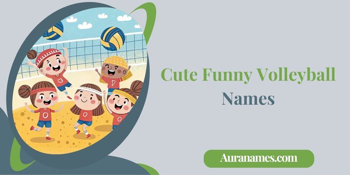 Cute Funny Volleyball Names