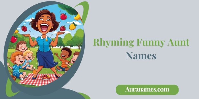 Rhyming Funny Aunt Names Rhyming Funny Aunt Names