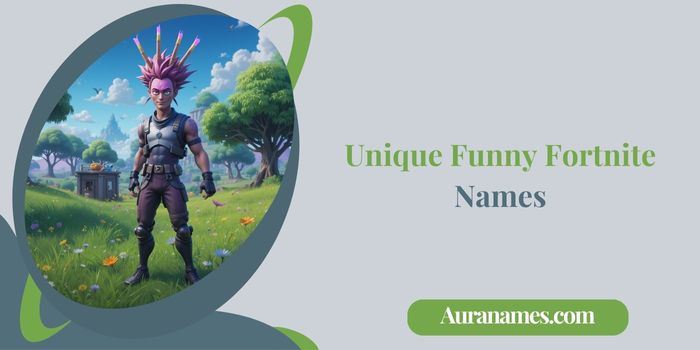 Unique Funny Fortnite Names