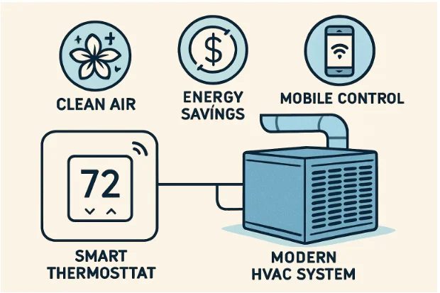Modern HVAC Services Drive