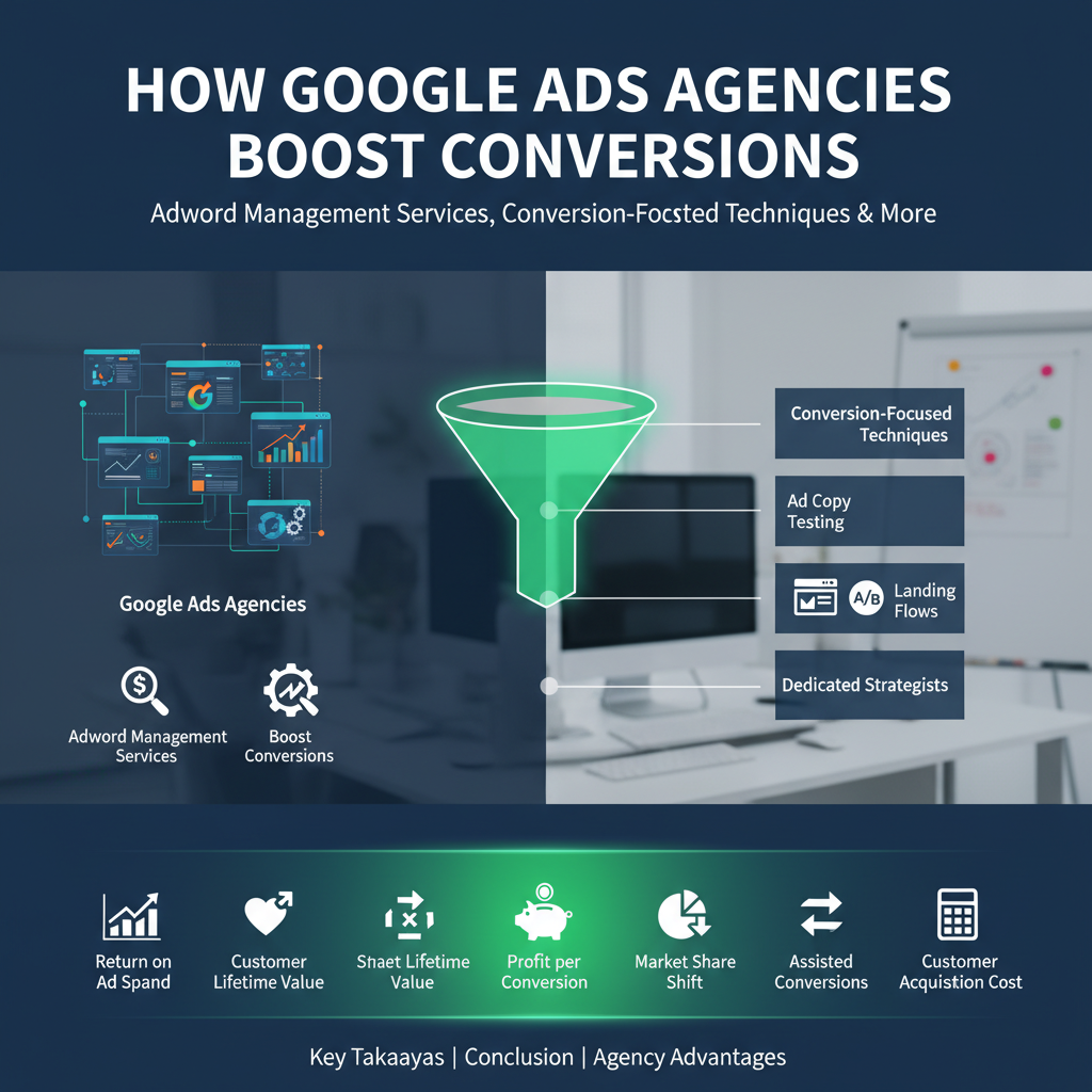 How Google Ads Agencies Use Adword Management Services to Boost Conversions