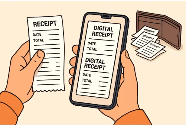 Digital Receipt Management for Everyday Life