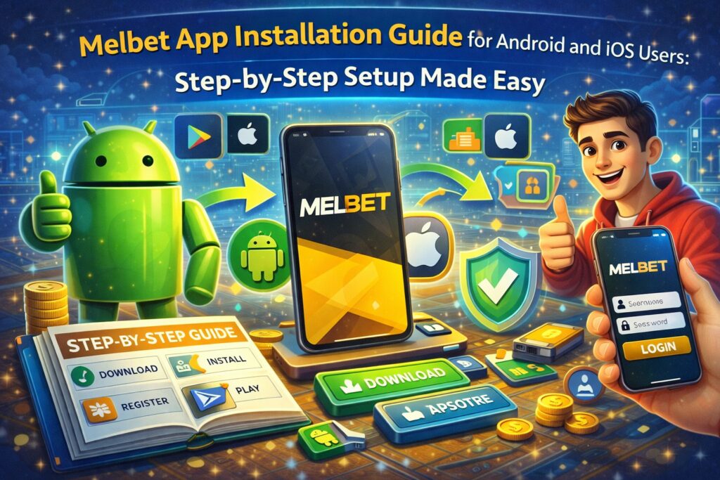 Melbet App Installation Guide for Android and iOS Users: Step-by-Step Setup Made Easy
