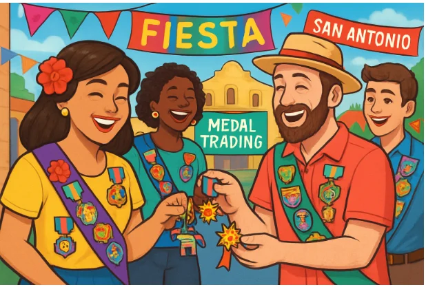 Unique Ways People Celebrate Fiesta Medals