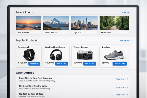 Designing Effective Grid Lists in User Interfaces