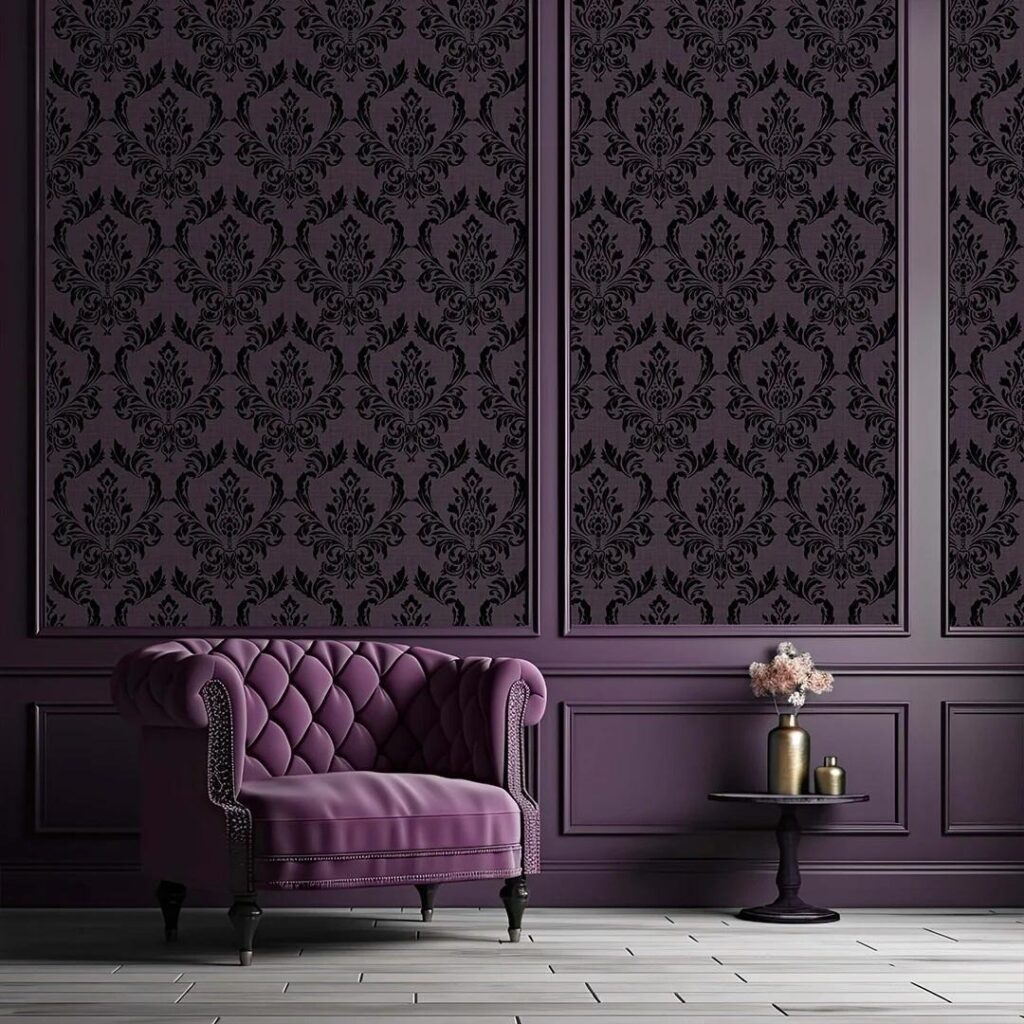 Wallpaper Creates a Sophisticated